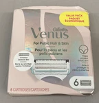 Gillette Venus Bikini Pubic Hair & Skin Women Razors 6 Cartridges Refills Blades. Fixed Price $9.95.