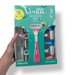 Gillette Venus Sensitive Plus Disposable Razor 14-COUNT/3 Blades Each New. Fixed Price $23.85.