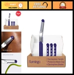 Dermaplane Blades Refills For Women, Face Razors Smooth Skin, 4 Count. Fixed Price $56.99.