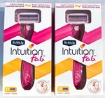 2 Schick Intuition F.a.b. Forward & Back Bi-directional Razors Blades W/ Handles. Fixed Price $38.69.