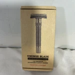 Vikings Blade Adjustable Double Edge Safety Razor + Luxury Case. Smooth Reusa.... Fixed Price $48.45.