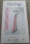Flamingo 5-BLADE Women's Razor Handle + 2 Cartridge Refills Holder Desert Rose. Fixed Price $19.99.