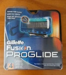Gillette Fusion Proglide Men's Razor Blade Refills 4 Count 5 Shaving. Fixed Price $11.99.