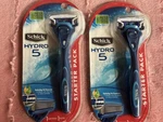 Lot Of 2 Men Schick Hydro 5 Razor 1 Handle Cartridge Starter Pack New. Fixed Price $24.95.