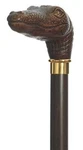 Harvy Concord Alligator Handle Handcrafted Mens Cane Walking Stick Made Italy. Fixed Price $96.38.