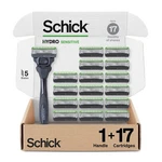Schick Hydro Sensitive Razors For Men, 5-BLADE With Handle & 17 Refills. Fixed Price $47.59.