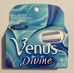 Gillette Venus Divine Razor Cartridges 4 Ct Pack New Ship Free. Fixed Price $17.95.