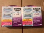(2) Schick Hydro Silk 5 Razor Blades Refills Cartridges Two Packs Of Six. Fixed Price $23.00.