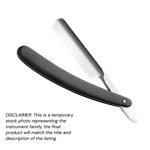 Set Of Hygiene Razors, Black, 5.5" Handle, 3" Blade, Economy. Fixed Price $12.23.