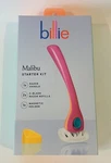 Billie Women Razor Kit - 1 Handle, 2 Blade Refills, Magnetic Holder Malibu. Fixed Price $12.89.