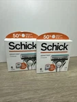 2X Schick Quattro Titanium 4+2 Value Pack Razor Blade Refills New. Fixed Price $18.88.