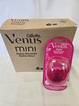 = Lot Of 6 Gillette Venus Mini Extra Smooth 5 Blades On The Go With Compact Case. Fixed Price $44.99.