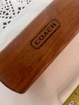 Coach Brush Leather Purses Or Shoes, Maple Wooden Polish Vintage 5 1/2 New. Fixed Price $12.00.