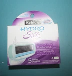 Schick Hydro Silk Women Razor Refills 4 Count 5 Curve Sensing Blades. Fixed Price $14.98.