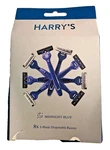 Harry's Disposable Razors For Men, Midnight Blue, 8 Count. Fixed Price $15.99.