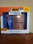 Bic Comfort 3 Hybrid Razor Gift Set - Includes Handle + 16 Cartridges Men's. Fixed Price $14.99.