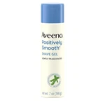 Aveeno Positively Smooth Moisturizing Shave Gel With Soy, Aloe And Vitamin E, 7. Fixed Price $11.00.
