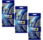 24 Gillette Sensor Simple Men 3-BLADE Fixed Head Disposable Razor (8/PACK Pks). Fixed Price $21.95.