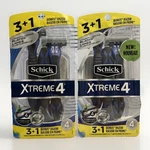 2 Pack: Schick Xtreme 4 Men's Disposable Blade Razor (3+1 Bonus). Fixed Price $19.99.