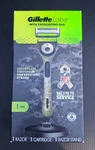 Gillette Labs Exfoliating Bar Men's League Salute To Service Razor W/ Stand Nib. Fixed Price $12.99.