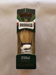 Proraso Shaving Brush With Natural Boar Bristles, Lightweight Handle, Green Line. Fixed Price $11.99.