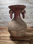 Mediterranean Clay Vase. Fixed Price $65.00.