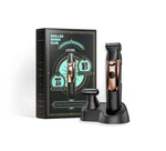 Dollar Shave Club Double Header Electric Trimmer 2 Heads Face Body Black. Fixed Price $23.99.