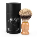 Qshave 100% Best Original Pure Badger Hair 4.05 Inch (pack Of 1), Brown. Fixed Price $18.99.