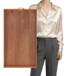 Extra Large Cherry Serving Tray With Handles, 32 18 Inches Wooden Otto.... Fixed Price $164.68.