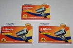 Equate 5 Blade Razor Refill 4 Cartridges Only Lot Of 3 In Box Total 12. Fixed Price $24.99.
