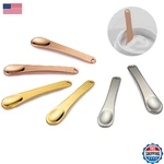 Tekson 6 Pieces Metal Cosmetic Skincare Spatula, Mini Mask Facial Reusable Scoop. Fixed Price $21.29.