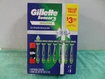 Gillette Sensor Sensitive Gift Pack 7 Disposable 3-BLADE Razors & Shave Foam. Fixed Price $12.00.