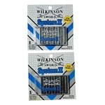 Wilkinson Sword System Ii Razor Blades Fits Gillette Trac & Schick Nos. Fixed Price $26.99.