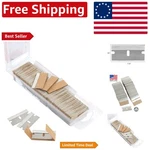 High Carbon Steel Utility Knife Blades - 100 Pack For Precision Cutting. Fixed Price $18.04.