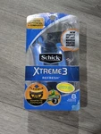 Schick Xtreme 3 Refresh Total Of 8 Razors Scented Handle Flexible Contours. Fixed Price $20.00.