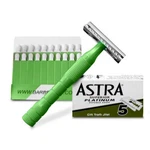 Barberupp, Safety Razor, Long Handle (brass) Free Styptic Sticks Included.. Fixed Price $29.99.