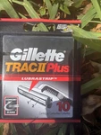 Gillette Trac Ii Plus Refill Razor Cartridges - Pack Of 10 New!!!. Fixed Price $18.95.