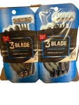 New Sealed Lot Of 2 - 4PACKS = 8 Disposable 3 Blade Shaving Razors By Walgreens. Fixed Price $16.99.
