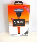 Walgreens 5 Blade Razor Shave Kit Handle 12 Cartridges Men's Shaving Set New. Fixed Price $12.95.