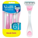 Gillette Venus Womens Sensitive 6 Disposable Razors. Fixed Price $17.52.