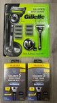 Gillette Labs 1 Razor With Dock + 8 Cartridges, Signature Care Shave Kit- New !!. Fixed Price $70.00.