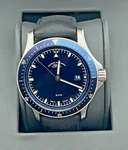 Men Muhle Glashutte Pro Mare Go M1-42-31 Nb Stainless Steel Watch W/ Box. Fixed Price $1500.00.