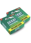 200 Derby Professional Single Edge Half Blades For Barber Razors Boxes 100. Fixed Price $19.99.