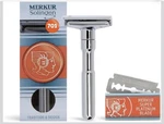New Genuine - Merkur German Futur 701 Shaving Razor Mirror Chrome W/blade. Fixed Price $79.90.