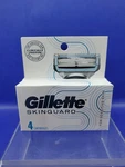 Gillette Skinguard For Sensitive Razor Blade Refills 4 Cartridges New. Fixed Price $21.99.