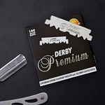 Derby Single Edge Pre Cut Shaving Razor Blades Platinum For Barbers 100PC. Fixed Price $9.90.
