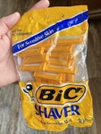 Vintage Bic Shaver For Sensitive Skin Disposable Razors Rack Pack Sealed Bag!!. Fixed Price $5.80.