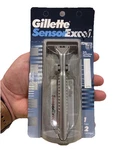 Vintage Gillette Metal Sensor Excel Razor Handle Made Usa 1993. Fixed Price $89.99.