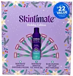 Skintimate Disposables Holiday Edition Gift Set 8 Razors And Shaving Cream. Fixed Price $18.99.
