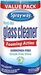 Sprayway Glass Cleaner Foaming Aerosol Spray, 19OZ, Pack Of 2. Fixed Price $7.49.